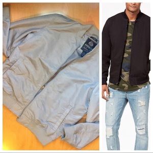 American Rag Bomber Jacket Grey